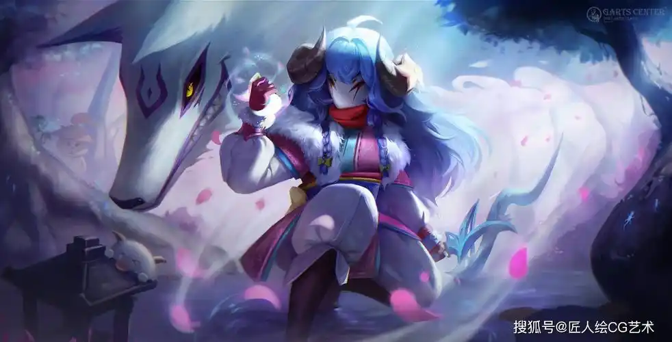 永猎双子千珏的灵魂莲华皮肤返回搜狐,查看更多