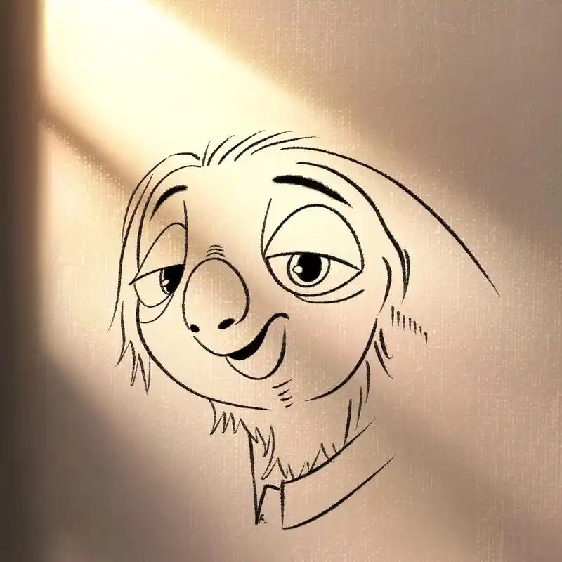 疯狂动物城闪电简笔画.#疯狂动物城 #治愈系 #图文伙伴计划 - 抖音