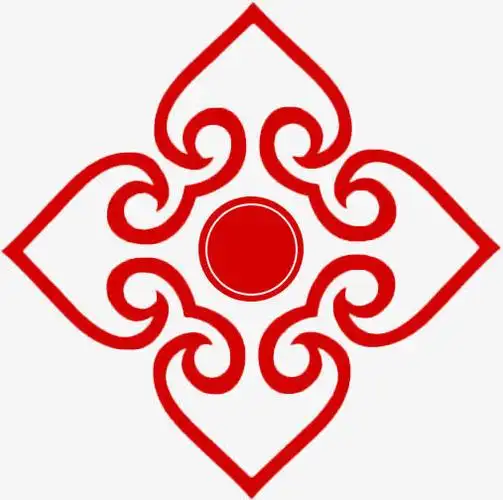 蒙古族花纹图腾