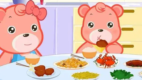 上江中心幼儿园,延期不延学,假期更精彩之亲子阅读《三只小熊不挑食的