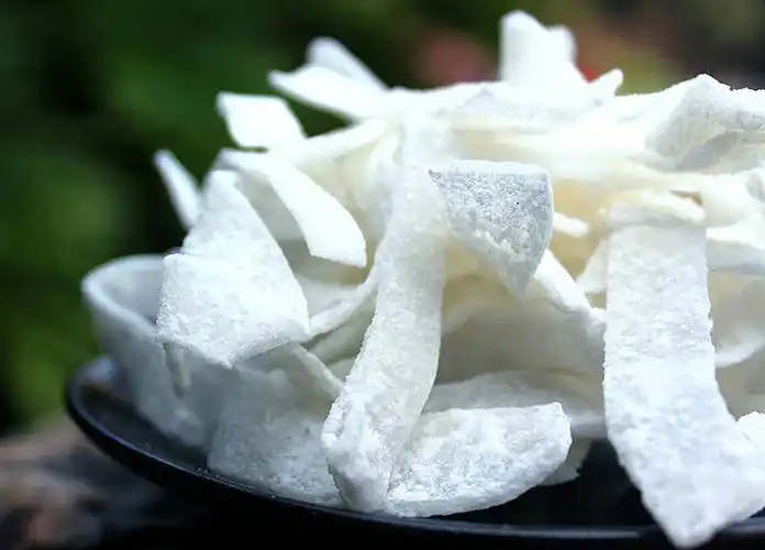 微信爆款 原味椰子条 散装1公斤百雪椰条