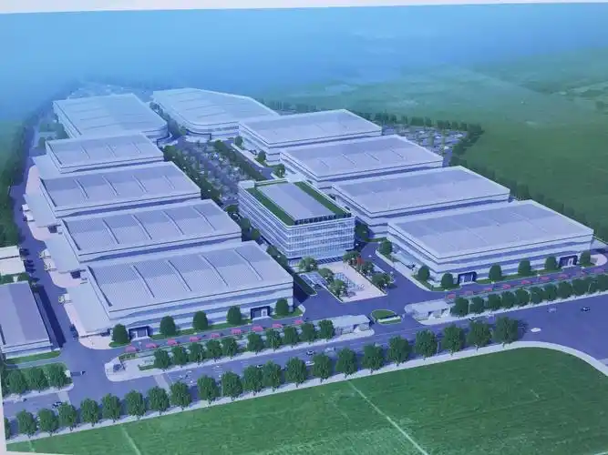 园区效果图.图片均为长沙晚报全媒体记者 周斌 摄