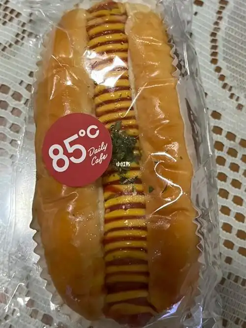 85度c花式热狗面包#113