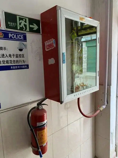 消火栓箱成功安装案例