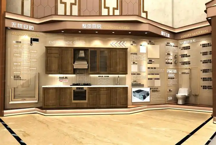 品牌墙工法墙地产展馆企业品牌墙展区|空间|展陈设计|述守之工全案