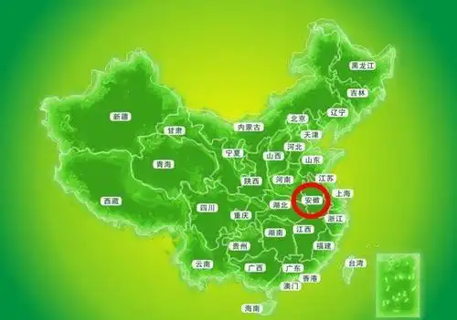 安徽是属于中国哪个方位