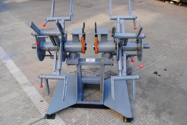 定做埋弧焊放线架单双头龙门送丝架承重250kg300kg轻重型盘卧式焊丝架