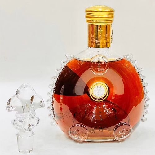 拿破仑法国路易十三优质香槟区轩尼诗干邑 90年代金头裸瓶700ml