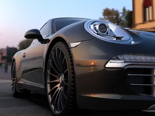 保时捷跑车渲染效果