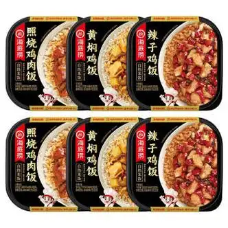 海底捞自热米饭6盒4种口味