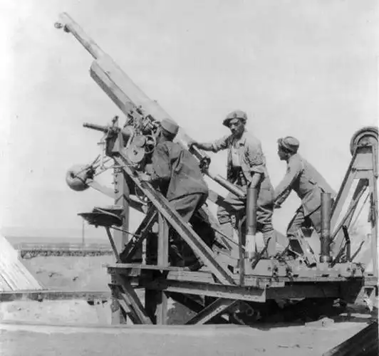 用野战炮改高射炮,法国75毫米高射炮,从一战用到二战