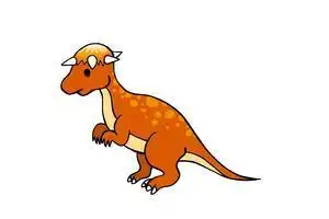 q版肿头龙简笔画步骤图