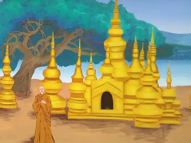 云南傣族文化墙体彩绘德宏西双版纳傣族墙绘壁画墙画