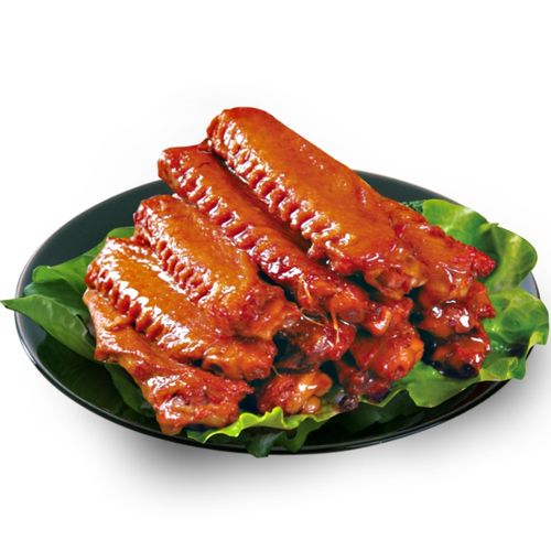 黑鸭翅中零食小包装鸭中翅糖醋味卤味熟食真空即食非乡巴佬鸡翅 - 商
