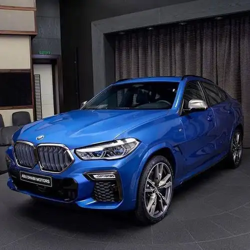 宝马x6蓝色系列诱惑力太大了