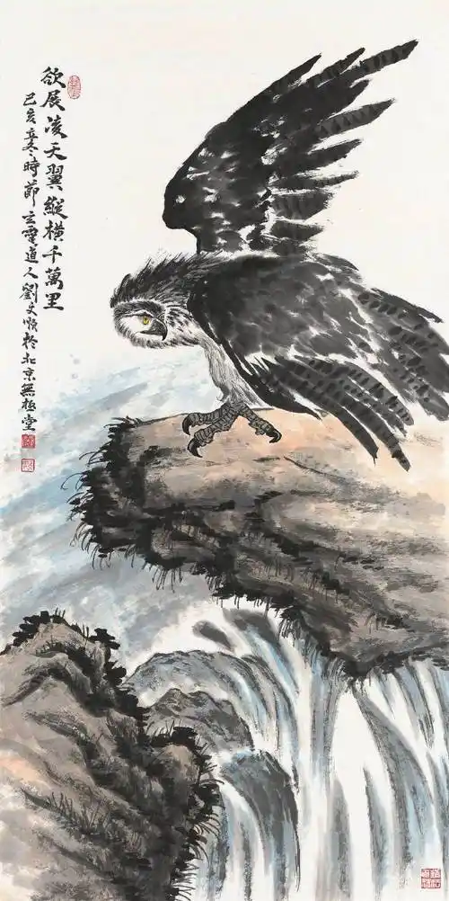 它是孤傲的鹰,强悍的鹰,是不畏任何艰难困苦的鹰!