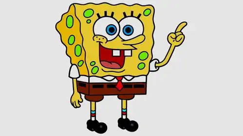 画海绵宝宝,感受笑的魅力