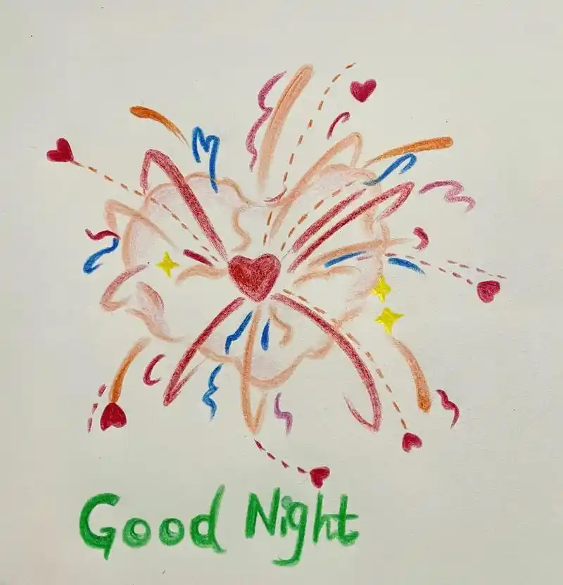 彩铅简笔画教程45.冬日里,也有绚烂的烟火呀! 超级适合新手 - 抖音