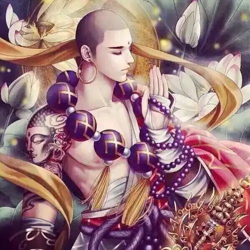 和尚图片头像帅气动漫图片大全