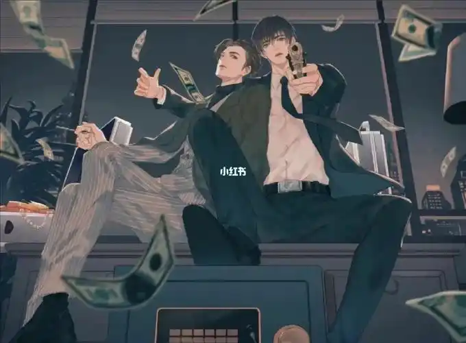 "画师:吃不完还带打包的 67.#188男团  #cp  #简哥