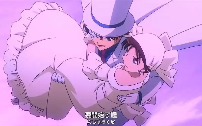 穿上礼服的青子也太好看了趴~ #中森青子 #怪盗基德_哔哩哔哩_bili