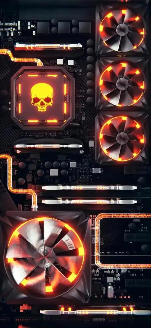 苹果4d立体感齿轮动态壁纸,livephoto原图