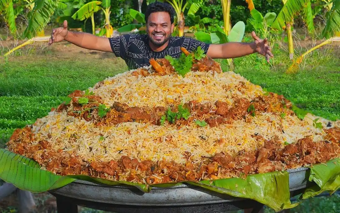 印度美食-羊肉手抓饭