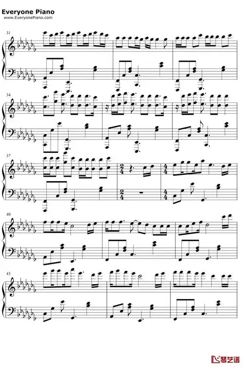 memories钢琴谱_maroon5_maroon5