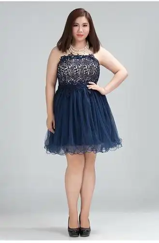 微胖女人试着这样穿, 朋友见了都大吃一惊!