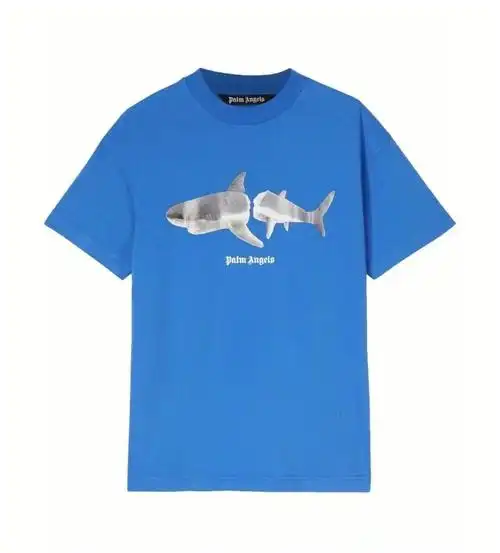palmangels鲨鱼图案短teeszsxl