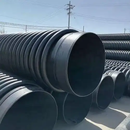 克拉管生产 厂家供应批发hdpe缠绕增强管b型管 排污管雨水管报价|价格