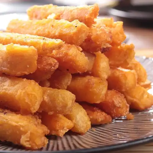 东莞圣旺半成品地瓜条小吃原料批发