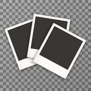 拍立得相框拍立得相框拍立得相框拍立得相框孤立在白色背景上.
