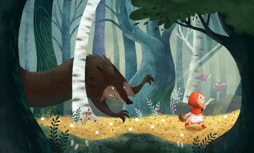 童话儿童故事插图系列bymirukim