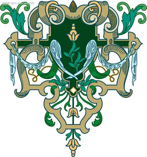 西方古典图案图片