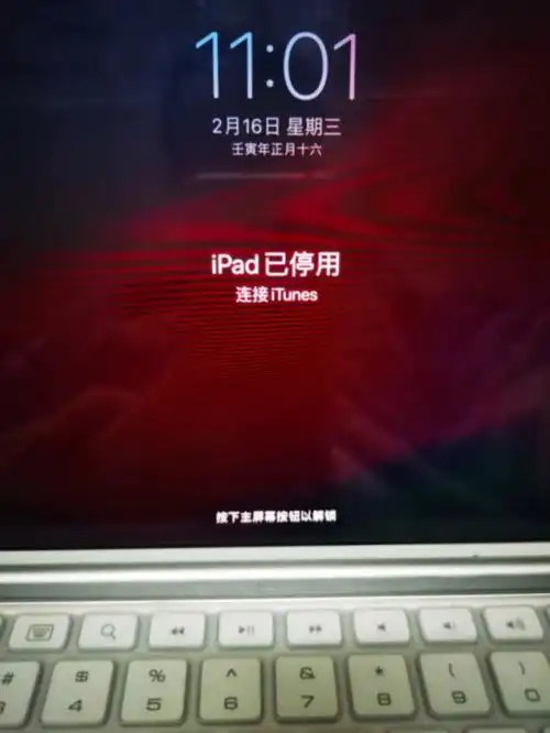 已停用连接itunes",搜了原因说是因为密码输错太多次类似被锁了的意思