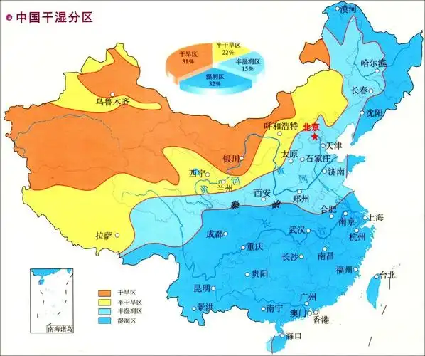 我国36条重要地理分界线,附大量中国地图