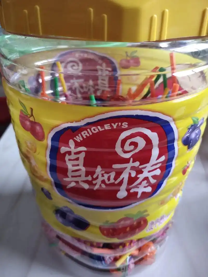 原来苹果味的真知棒真的被谢辞买光了%谢辞 - 抖音