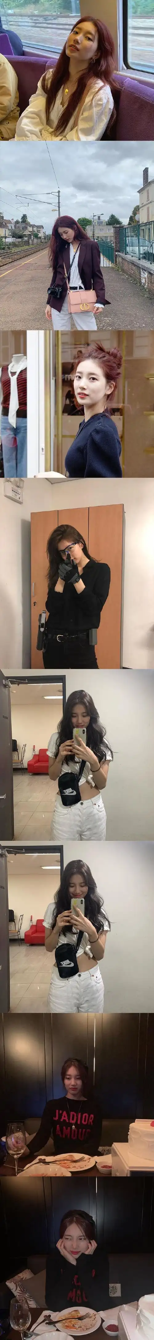 32303534 裴秀智 舒服自然的日常look