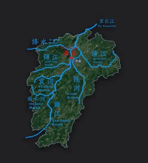 我们知道,赣江是长江的一条重要支流,也是江西省内最大的一条河流.