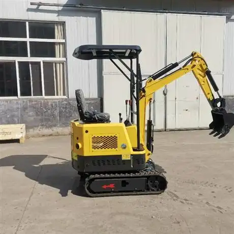 厂家直销富鼎机械15型小型挖掘机微型农用果园