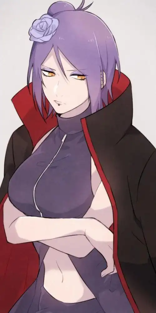 火影晓组织小南图片 火影忍者晓组织小南头像