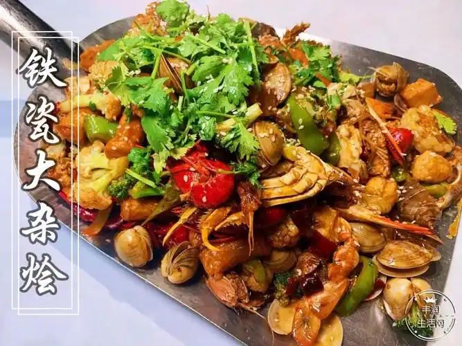 69折抖音100w网红铁锹海鲜空降丰润刚上桌就给你抡①铲子