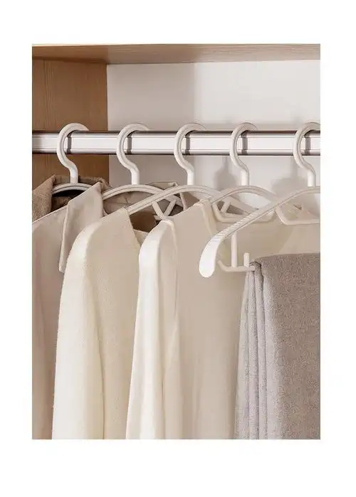 日式衣服架无痕防滑 天纵日式无痕衣架家用挂衣服架子塑料晾晒架防肩