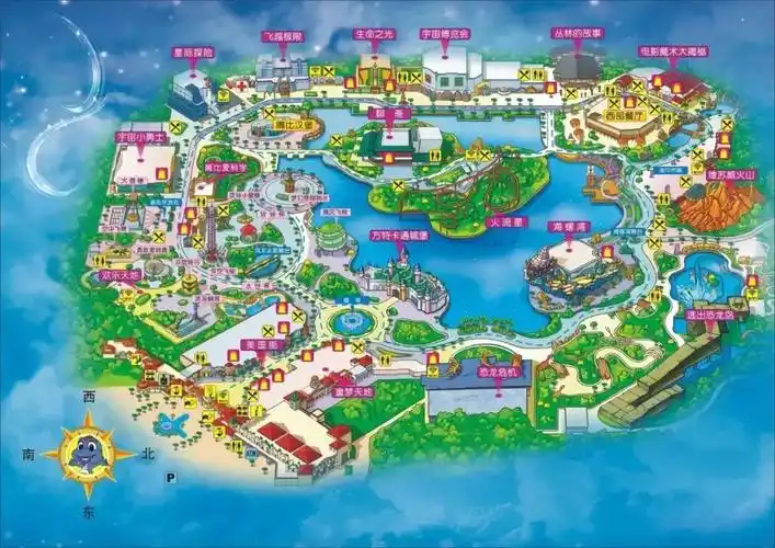 方特欢乐世界导游图微攻略图文详情用户点评购买须知费用说明行程路线