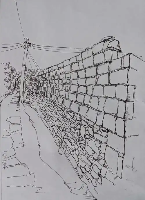 其它 《探琼派建筑,解微观世界》罗驿村考察实录 写美篇(示意图)围墙