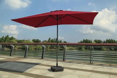 2*3米长方形大型户外遮阳摆摊伞阳台庭院伞室外露台大号伞太阳伞