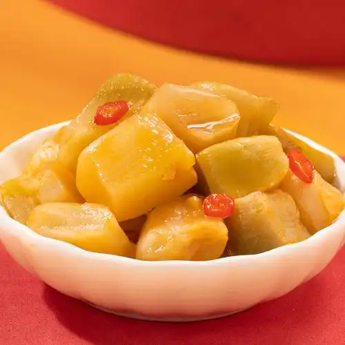 乌江涪陵脆口榨菜芯22g30袋清淡开味配粥下饭菜块儿状酱腌制榨菜