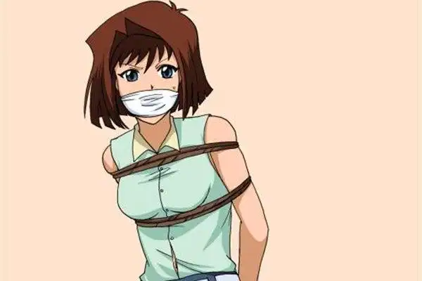 绑架动漫封嘴带口球图片 口球算是虐待中比较温和的一种