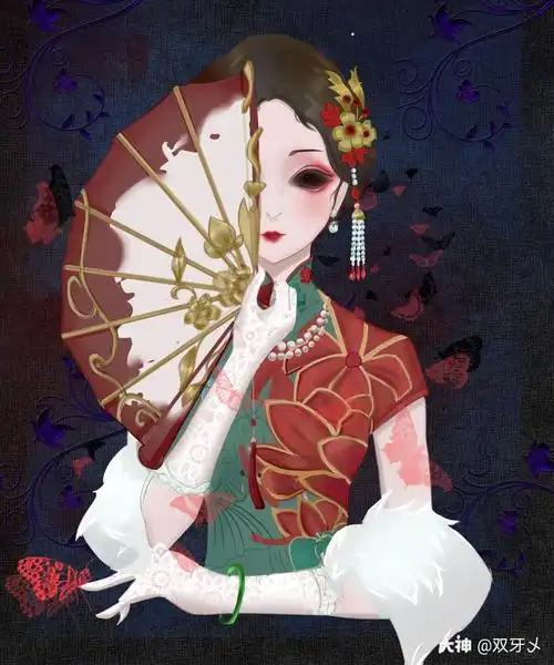 第五游戏日常##轻漫圈##听说你很绘娱乐组# 作品名称:红蝶十三娘